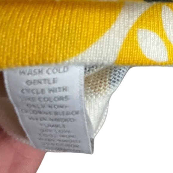 Charter Club Sunflower Cardigan Button Down Sweater - Picture 9 of 10